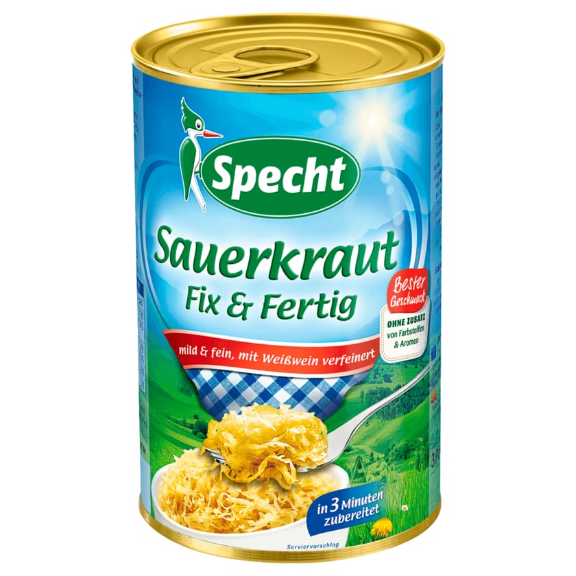 Specht Sauerkraut fix & fertig 385g